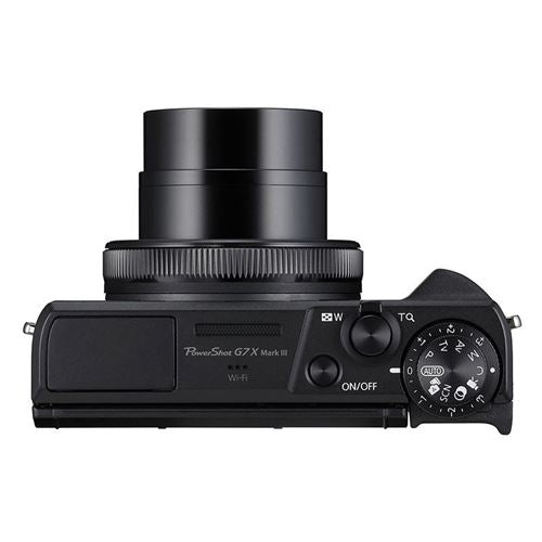 Canon PowerShot G7 X Mark III Digital Camera Black – 20.1MP 4K UHD Vlogging Camera with Wi-Fi, Bluetooth & Live Streaming